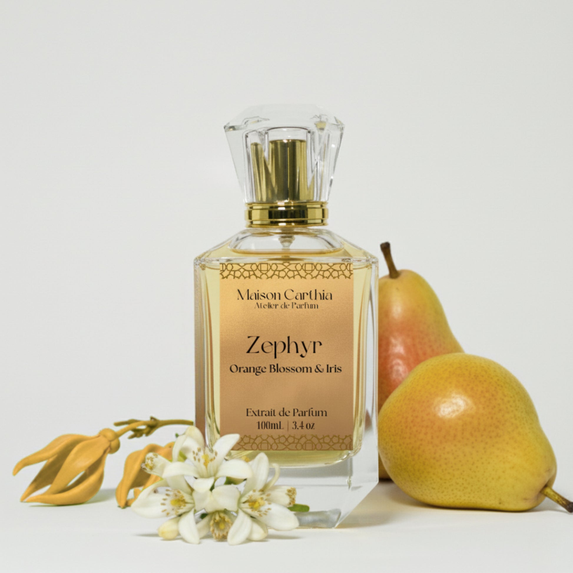 Zephyr extrait de parfum 100 ml bottle, alternate view, by Maison Carthia