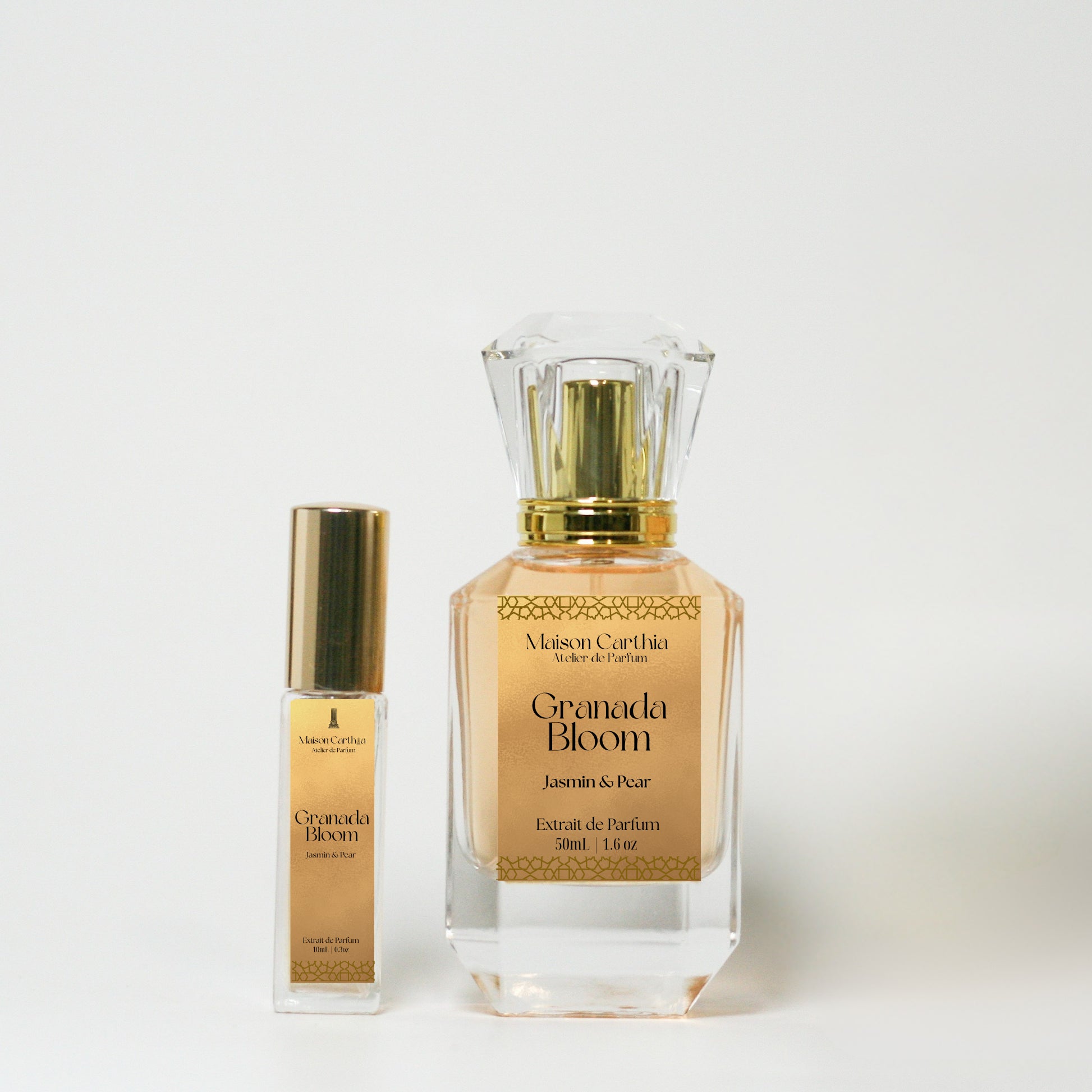 Extrait de parfum 50 ml and 10 ml duet set by Maison Carthia