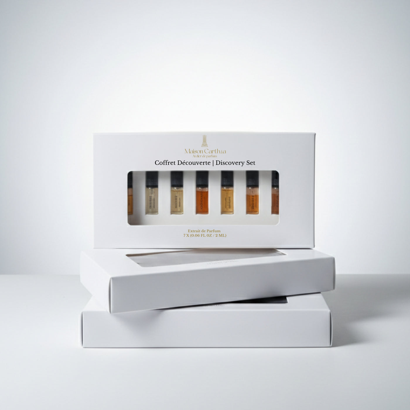 Maison Carthia Discovery Set: seven 3 ml extrait de parfum sample vials