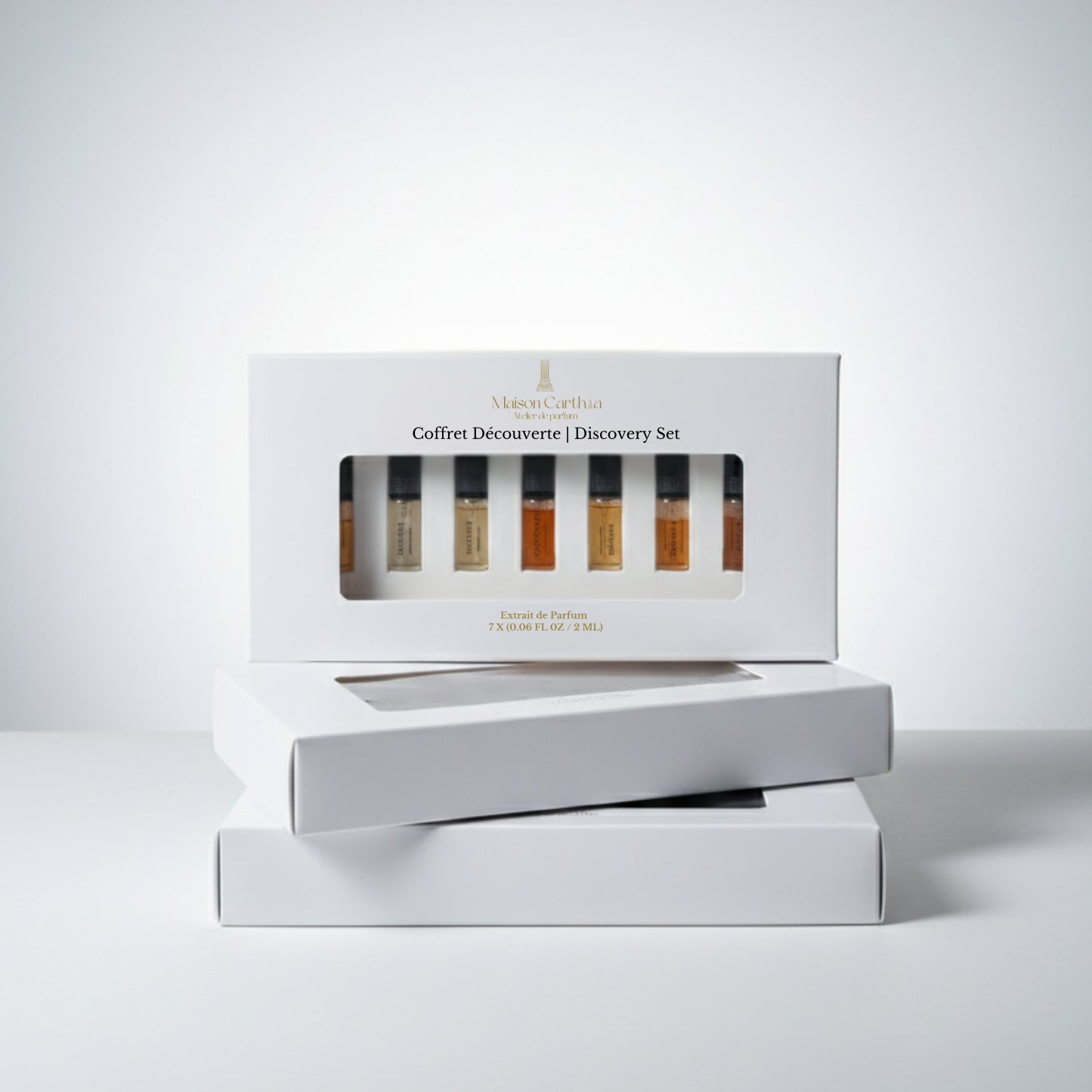 Maison Carthia Discovery Set: seven 3 ml extrait de parfum sample vials