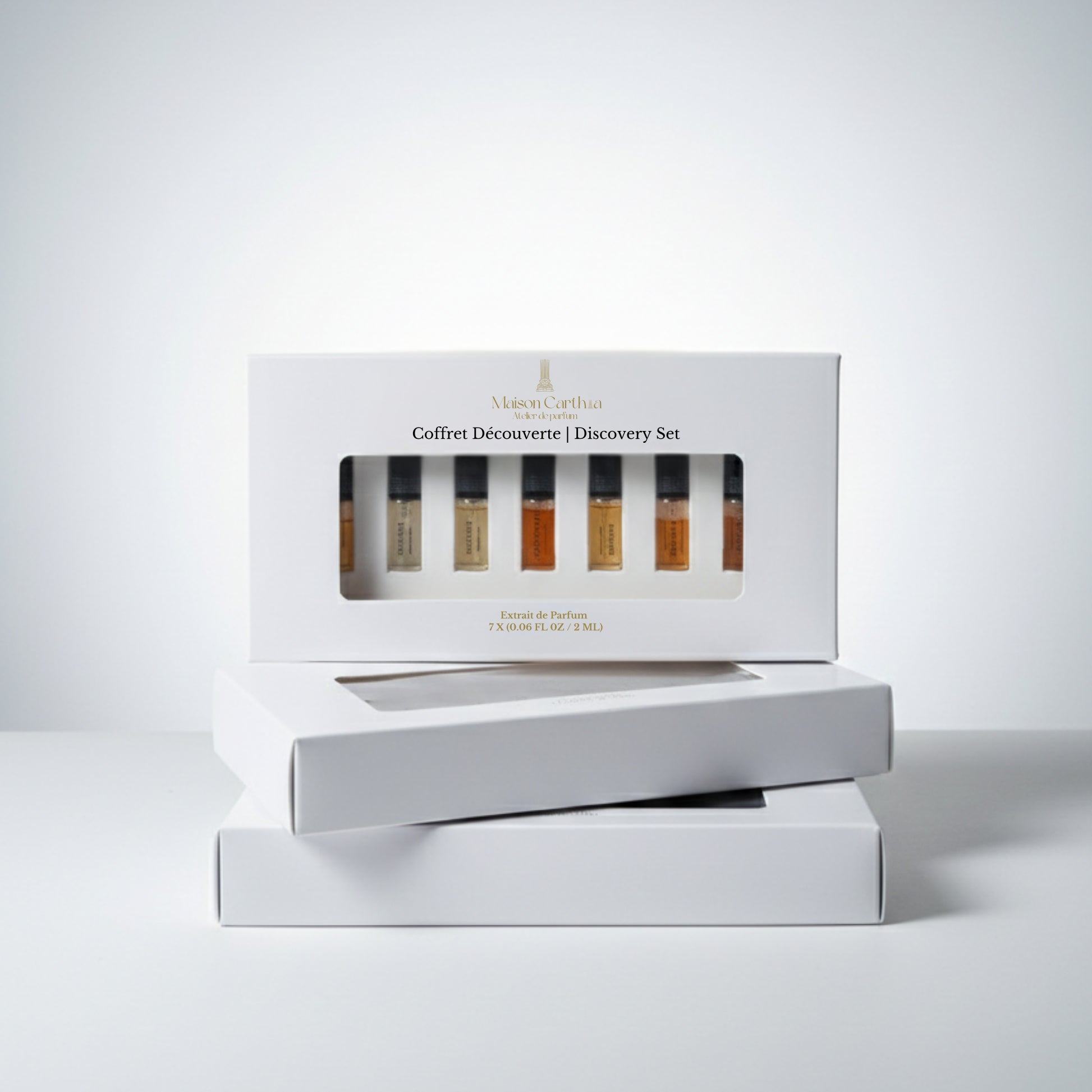Maison Carthia Discovery Set: seven 3 ml extrait de parfum sample vials