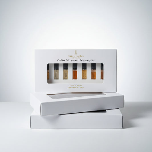 Maison Carthia Discovery Set: seven 3 ml extrait de parfum sample vials